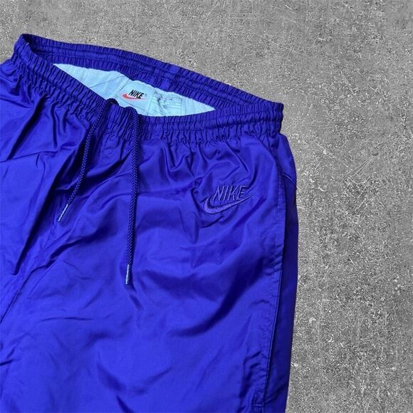 Vintage VTG 90s Nike Purple Nylon Track Pants XS - Picture 3 of 8